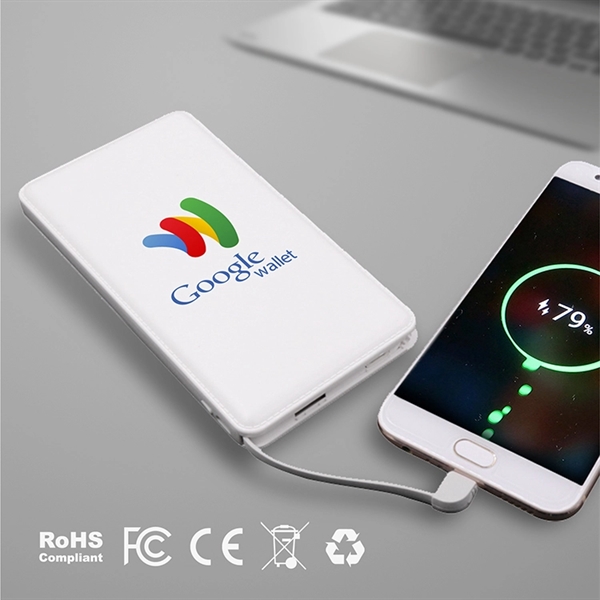 10000 mAh power bank with attached cable... from ASI 30112 ACE Products