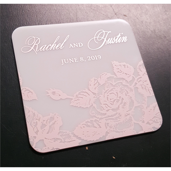 3" x 2" x .02" custom color-printed acrylic vehicle or refrigerator... from ASI 92531 Unique Custom Products / UCP