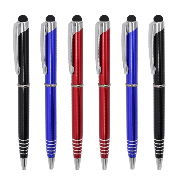 Slim metal stylus pen available in all PMS colors.... from ASI 37218 Athena Promo (tm)