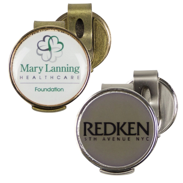 Ball marker with a clip and magnet.... from ASI 57653 Gold Bond