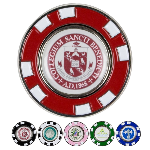 Ball marker with an assortment of colors.... from ASI 57653 Gold Bond