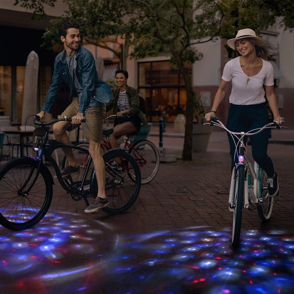 Disco Bike Light Mobile Party Lighting; Blank and Imprint Pricing... from ASI 34194 ALightPromos