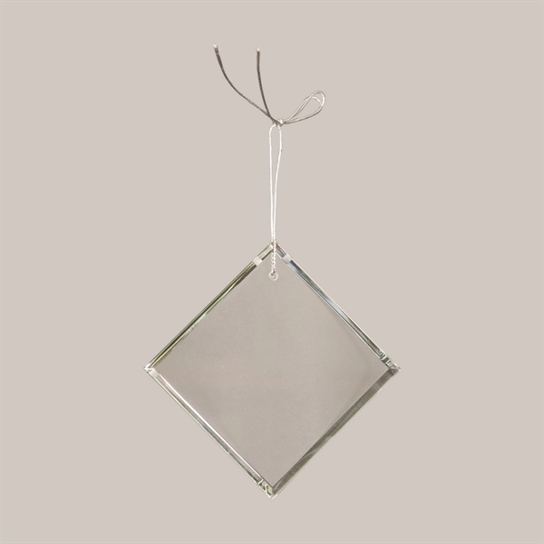 Hanging faceted crystal ornaments with silver hanging string. Assorted shapes.... from ASI 74601 Calico