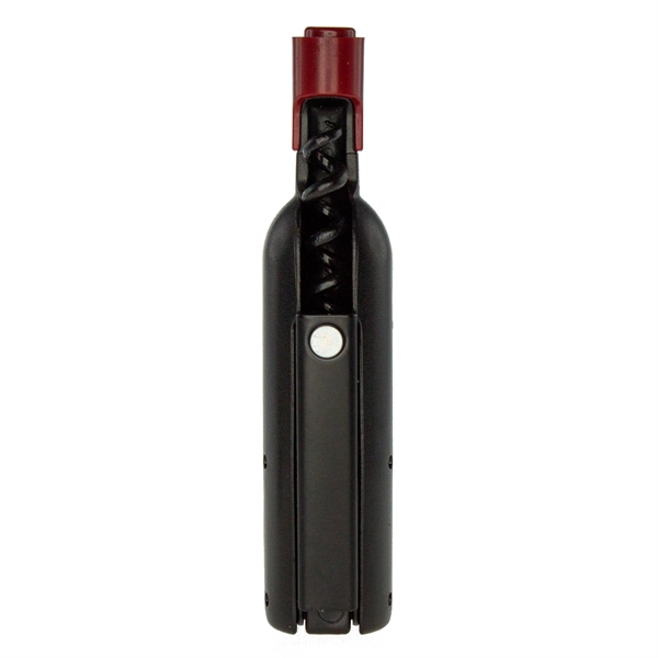 Wine bottle shaped corkscrew and bottle opener with magnetic back.... from ASI 52263 EMT / EMT EMT EASY