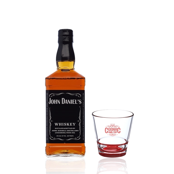 10.5 oz. stackable old fashioned glass with screen printed customization.... from ASI 39552 BEL Promo