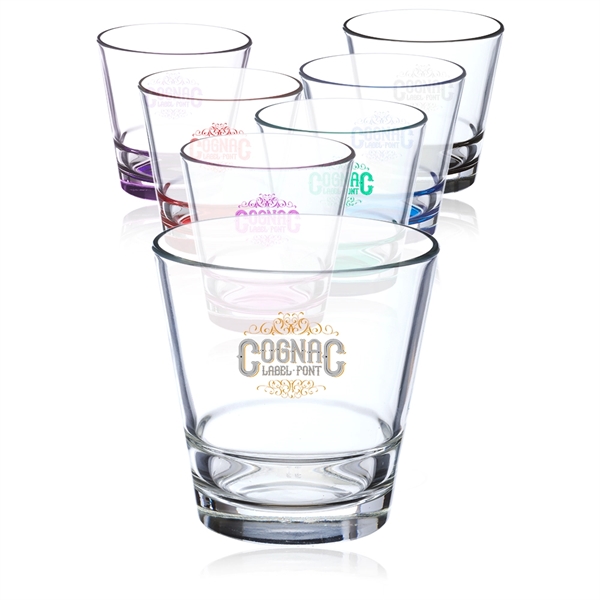 10.5 oz. stackable old fashioned glass with screen printed customization.... from ASI 39552 BEL Promo