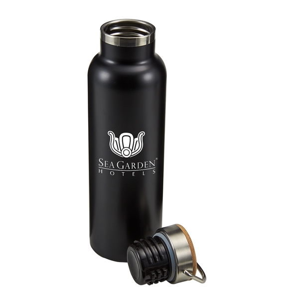21 oz. stainless steel bottle with wide mouth opening, double wall... from ASI 52840 Evans Manufacturing