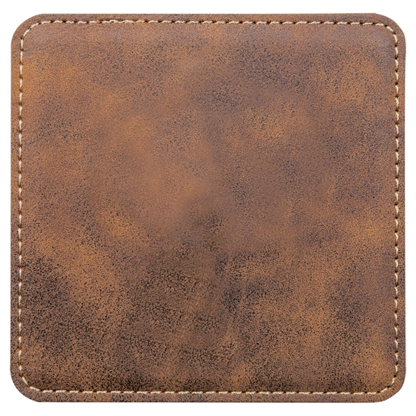 Leather coaster with a suede backing.... from ASI 59080 Halls & Company
