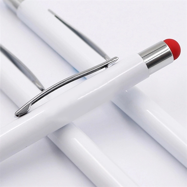 Colorful Metal Stylus Pen made of metal with a lacquer finish... from ASI 37218 Athena Promo (tm)