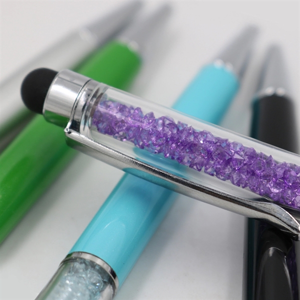 Crystal bling stylus pen with a crystal strass that matches the... from ASI 37218 Athena Promo (tm)