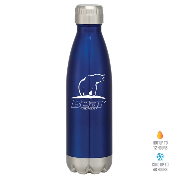 17 oz. insulated double wall stainless steel bottle in custom gift... from ASI 90807 Tekweld