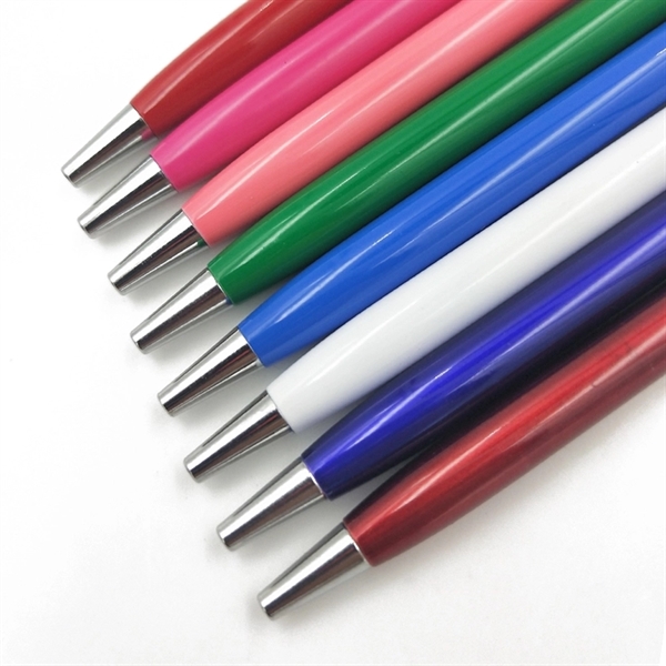 Slim metal ballpoint stylus pen with stylus tip for easy touchscreen... from ASI 37218 Athena Promo (tm)