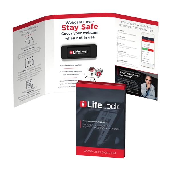 Awareness Tek booklet with single or double fold option and webcam... from ASI 90807 Tekweld