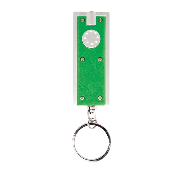 Slim Design Key Holder with Bright LED flashlight and split ring... from ASI 79840 The Proinnovative Line / Proinnovative Line