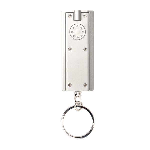 Slim Design Key Holder with Bright LED flashlight and split ring... from ASI 79840 The Proinnovative Line / Proinnovative Line