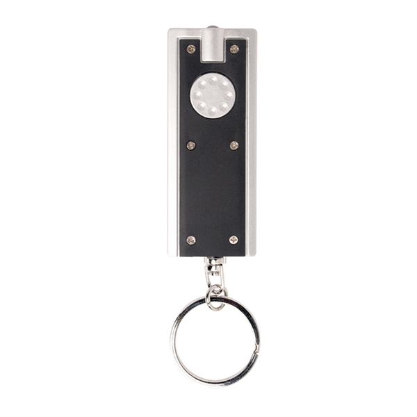 Slim Design Key Holder with Bright LED flashlight and split ring... from ASI 79840 The Proinnovative Line / Proinnovative Line