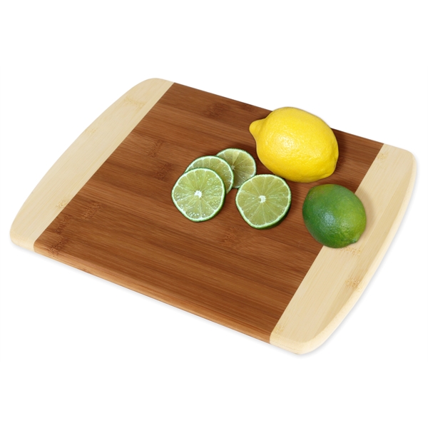 Two-Tone bamboo cutting board with contrasting border.... from ASI 91565 Totally Bamboo