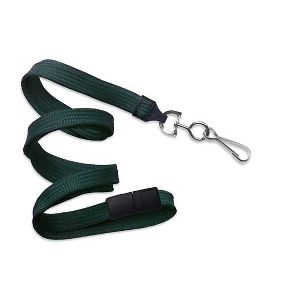 36" x 3/8" blank breakaway style tube lanyard with swivel hook... from ASI 62088 IDProductsource