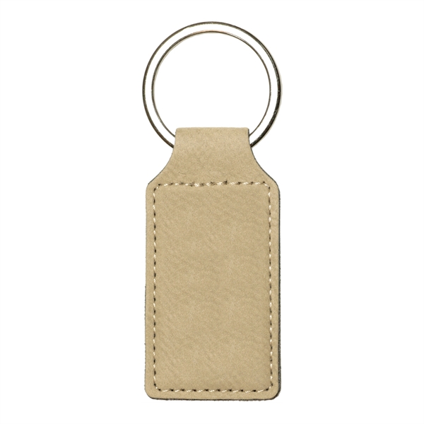 Leatherette key tag with metal ring.... from ASI 59080 Halls & Company