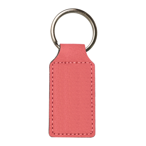 Leatherette key tag with metal ring.... from ASI 59080 Halls & Company
