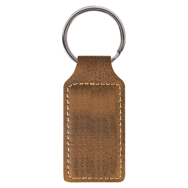 Leatherette key tag with metal ring.... from ASI 59080 Halls & Company
