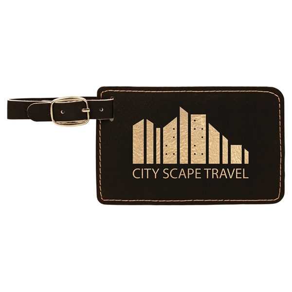 Luggage tag with a leather strap, insert card, presentation box and... from ASI 59080 Halls & Company