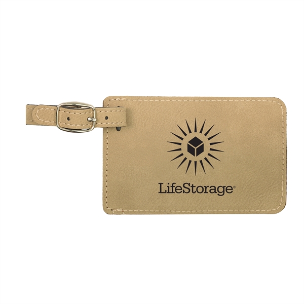 Luggage tag with a leather strap, insert card, presentation box and... from ASI 59080 Halls & Company