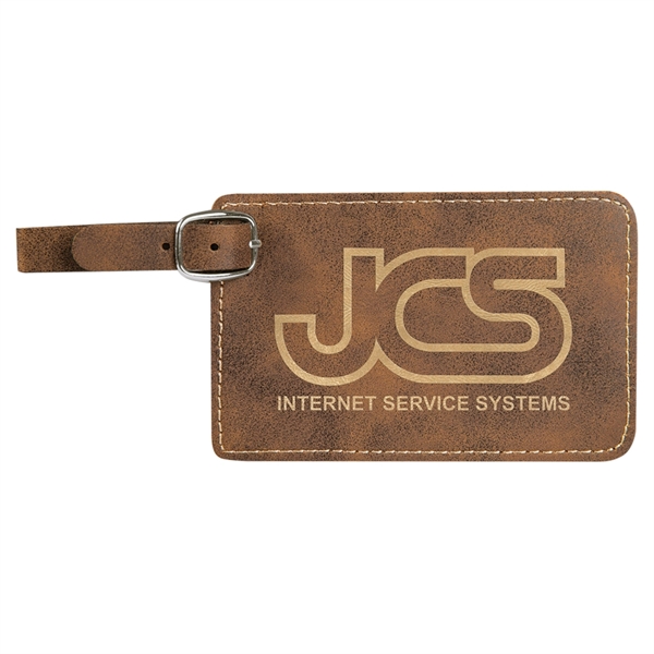 Luggage tag with a leather strap, insert card, presentation box and... from ASI 59080 Halls & Company