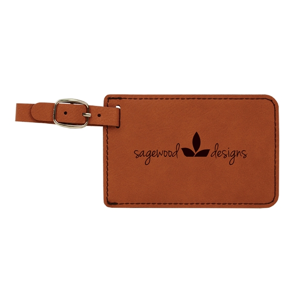 Luggage tag with a leather strap, insert card, presentation box and... from ASI 59080 Halls & Company