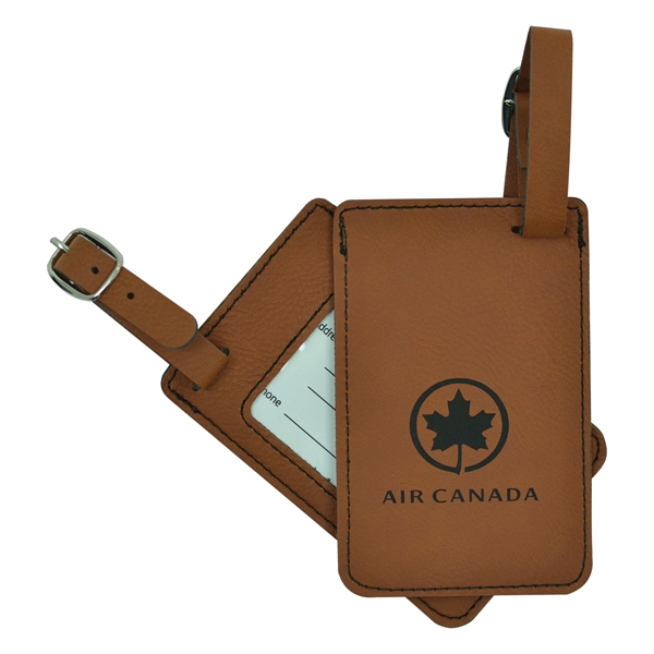 Luggage tag with a leather strap, insert card, presentation box and... from ASI 59080 Halls & Company