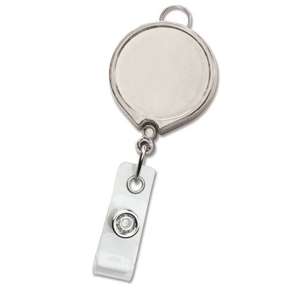Custom badge reels feature an extra-large imprint area. Loop on top... from ASI 79898 Promovision / PROMOVISION