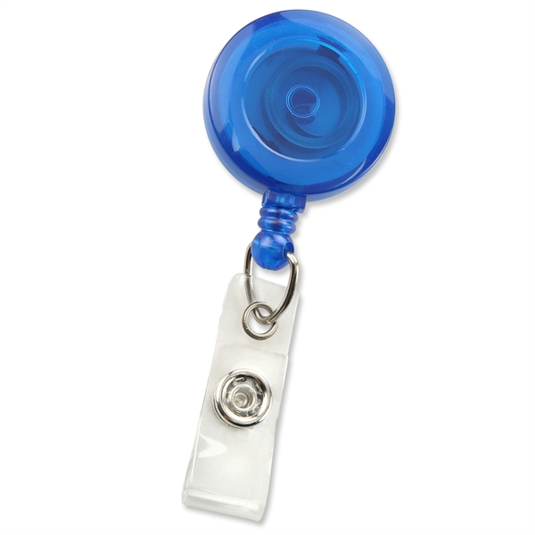 Economical translucent badge reels come with a swivel-type belt clip and... from ASI 79898 Promovision / PROMOVISION
