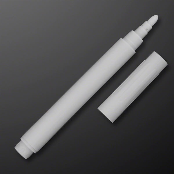 White Ink Marker For Light Badges and Cups: Blank Pricing... from ASI 34194 ALightPromos
