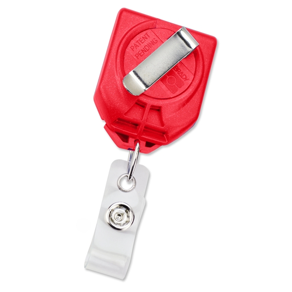 Closeout savings on the most secure & twist-free retractable badge reel... from ASI 79898 Promovision / PROMOVISION