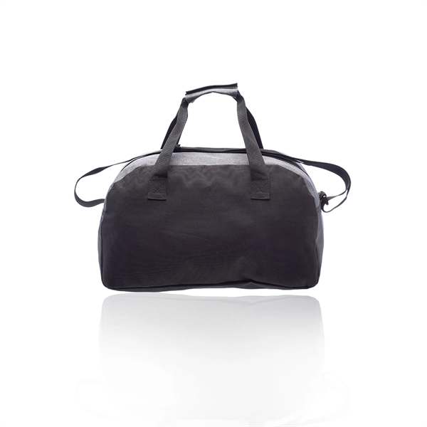 Executive duffel bag with a two-tone design, zippered main compartment, adjustable... from ASI 39552 BEL Promo