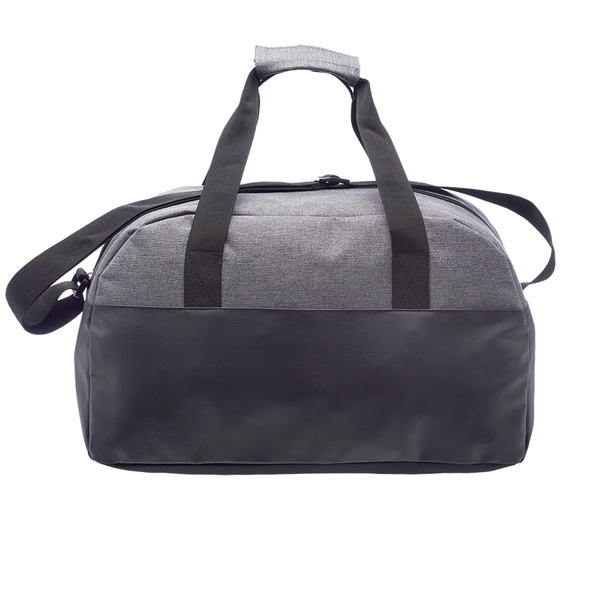 Executive duffel bag with a two-tone design, zippered main compartment, adjustable... from ASI 39552 BEL Promo