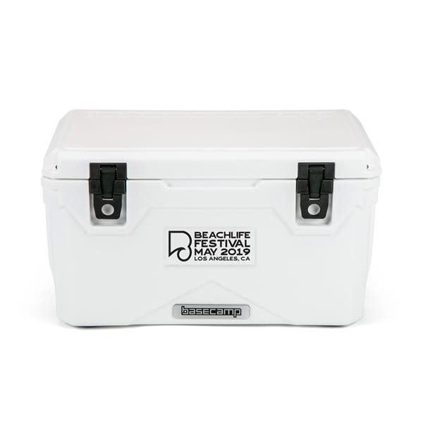 45 qt. Basecamp® large ice block cooler with a ruler on... from ASI 88060 Snugz/USA Inc / Sweda®