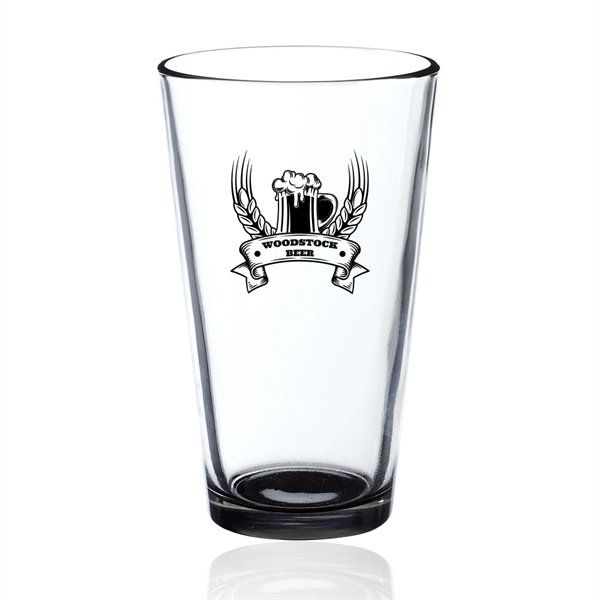 ARC pint glass made of thick glass with a 16 oz.... from ASI 39552 BEL Promo