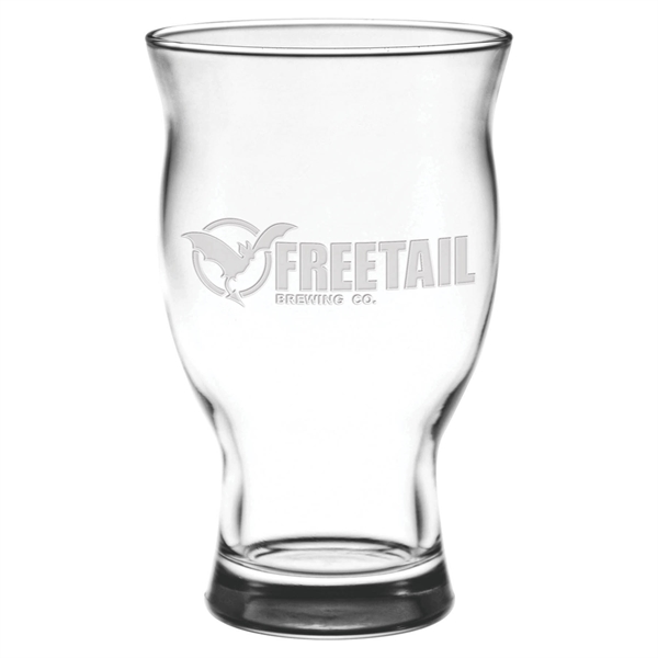 16.25 oz. craft beer glass with narrow top trap and flared... from ASI 71920 Moderne Glass Company Inc / Glass America®