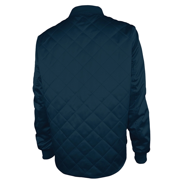 Women's Softex™ polyester quilted flight jacket with zippered front.... from ASI 44620 Charles River Apparel