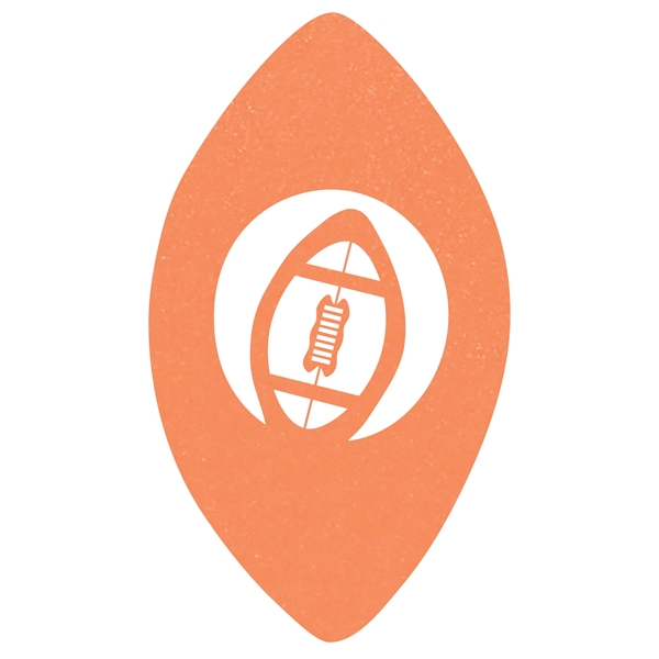 The 8.5" football visor is available in many colors.... from ASI 42155 Amerifoam® - The House of Foam