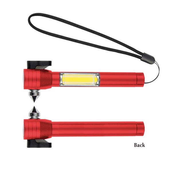 4 in 1 Safety Tool with COB Flashlight. Always have a... from ASI 41511 Brainchild USA Inc / BrainChild Gift Club