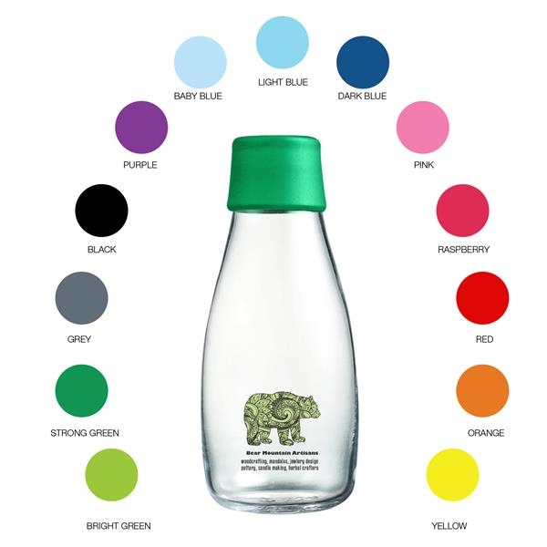 Reusable glass water bottles designed to help you take an easy... from ASI 34330 ZZ MERGED - Allen Company/The