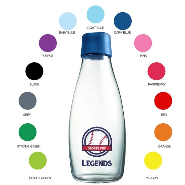 Reusable glass water bottles designed to help you take an easy... from ASI 34330 ZZ MERGED - Allen Company/The