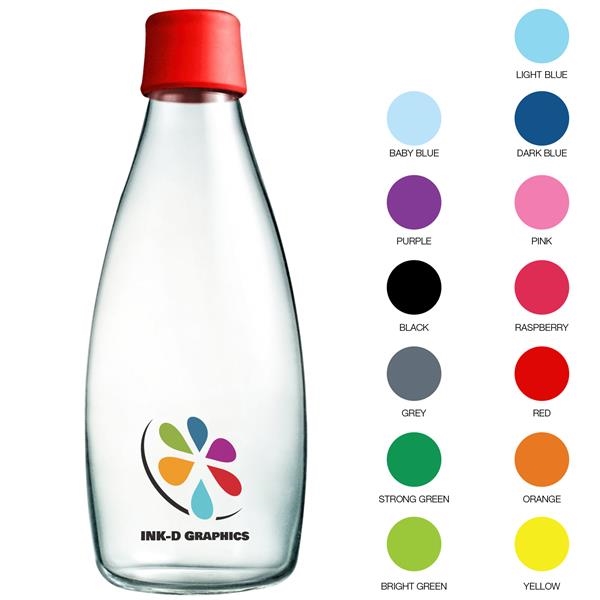 Reusable glass water bottles designed to help you take an easy... from ASI 34330 ZZ MERGED - Allen Company/The