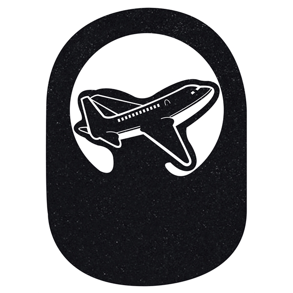 The 11.25" airplane visor is available in many colors.... from ASI 42155 Amerifoam® - The House of Foam