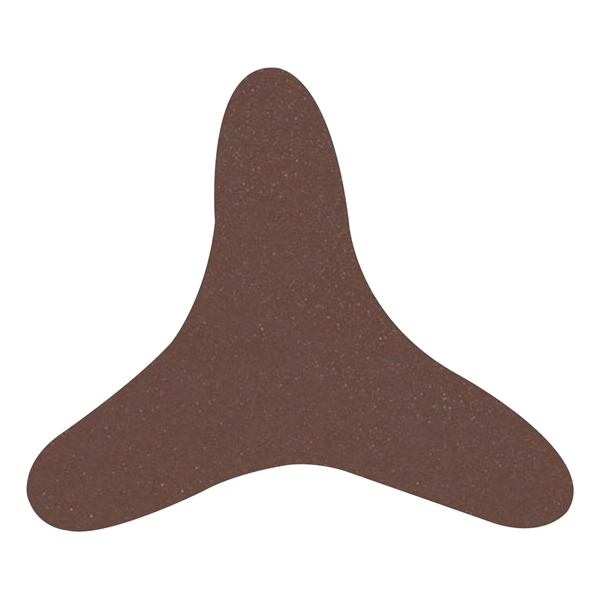 The 5.5" 3 sided boomerang is available in different attractive colors.... from ASI 42155 Amerifoam® - The House of Foam