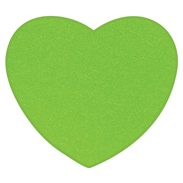 The 4.5" bath heart sponge is available in many attractive colors.... from ASI 42155 Amerifoam® - The House of Foam