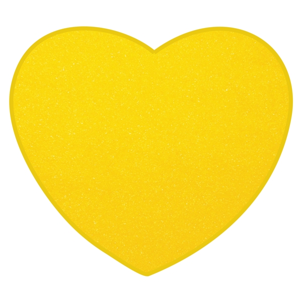 The 4.5" bath heart sponge is available in many attractive colors.... from ASI 42155 Amerifoam® - The House of Foam