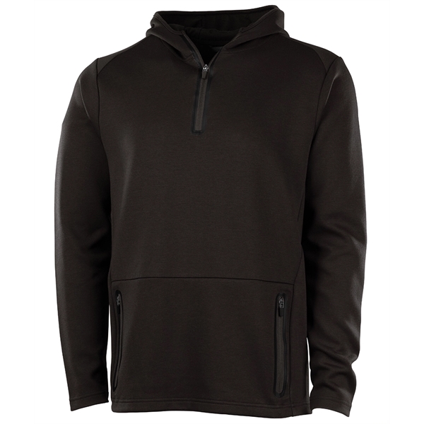 Unisex Seaport CFlex™ quarter-zip hoodie with chin guard, inseam pockets and... from ASI 44620 Charles River Apparel